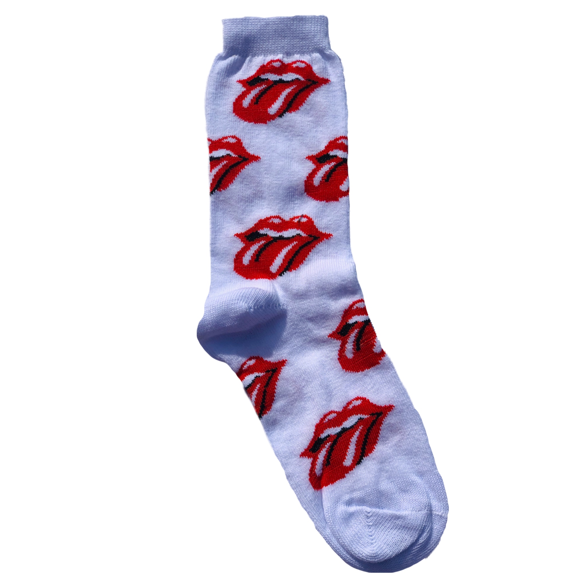 Medias Rolling Stones Blancas