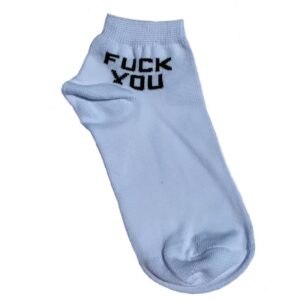 Soquetes Fuck You Blancas