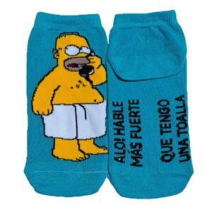 Soquetes Homero "Hable más fuerte"