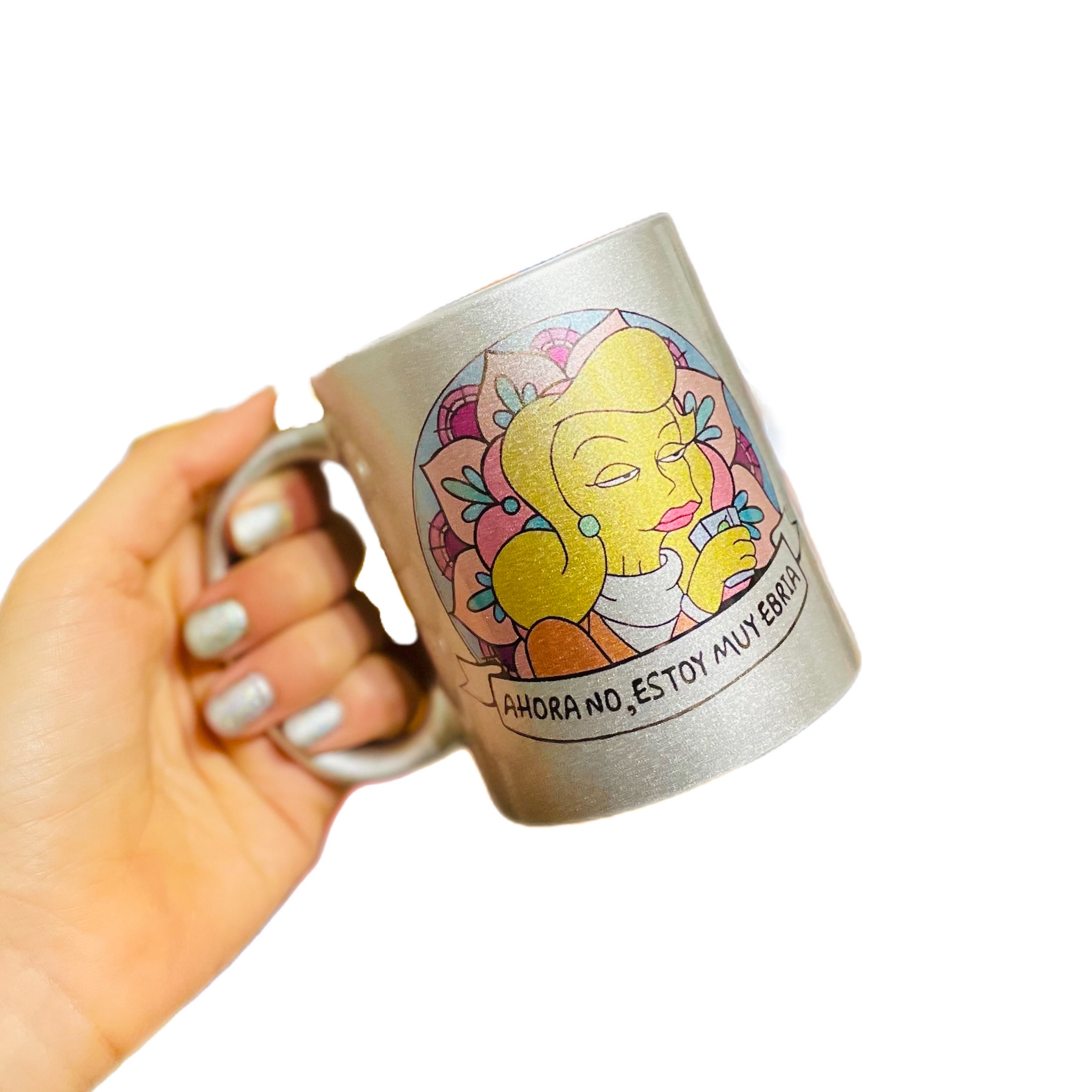 Taza Glitter Stacey Malibu