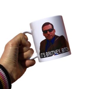 Taza Michael Scott "It's Britney bitch"