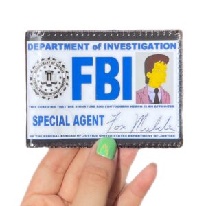Billetera Simpsons FBI
