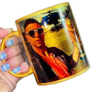 Taza Glitter Dibu Love