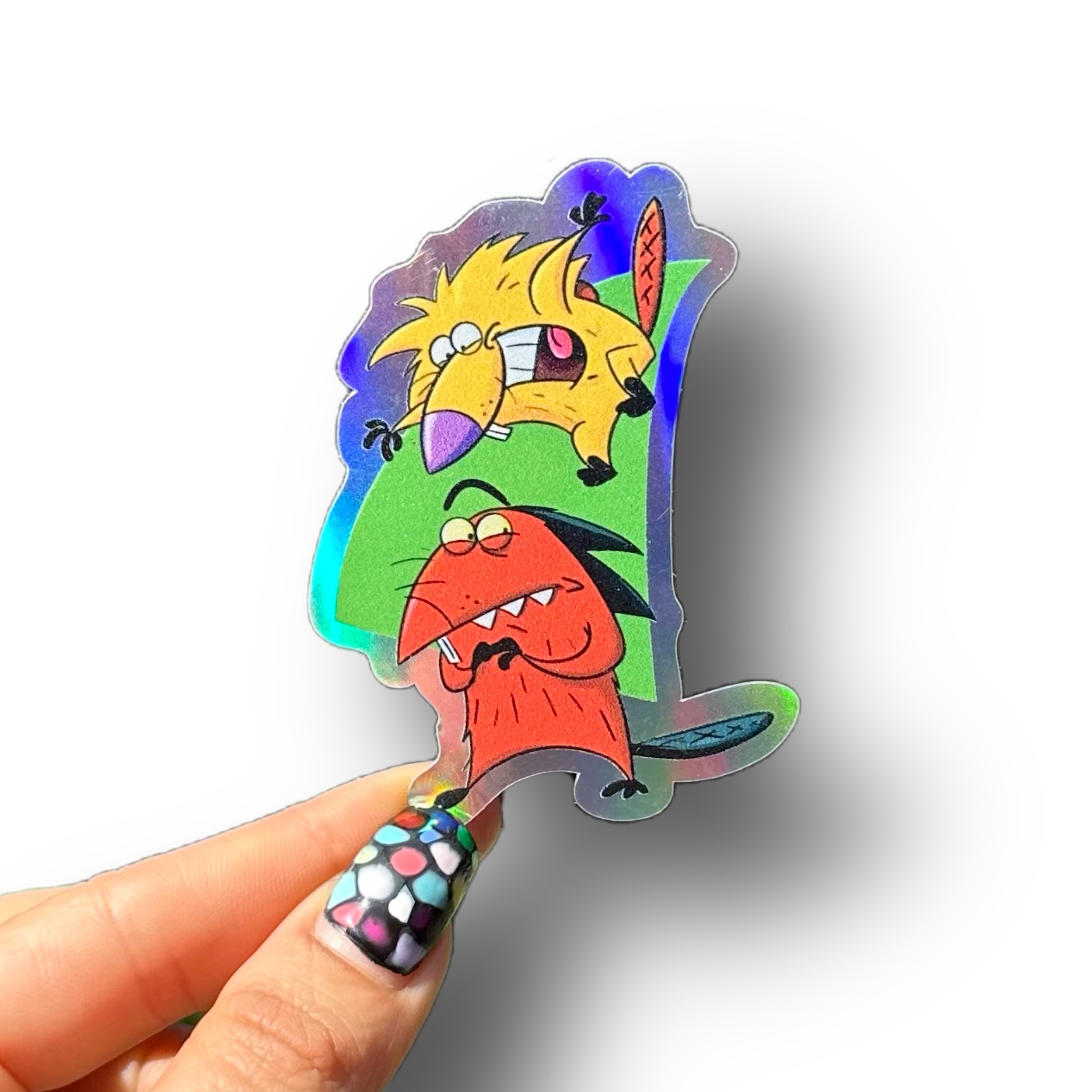 Sticker Castores Cascarrabias