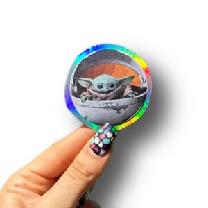 Sticker Baby Yoda