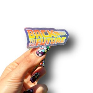 Sticker Volver al futuro