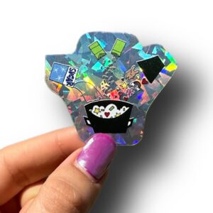 Sticker "Azucar, flores y muchos colores"