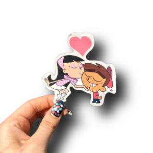 Sticker Timmy Turner & Trixie