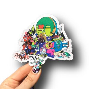 Sticker Banda Gangrena (Chicas Superpoderosas)