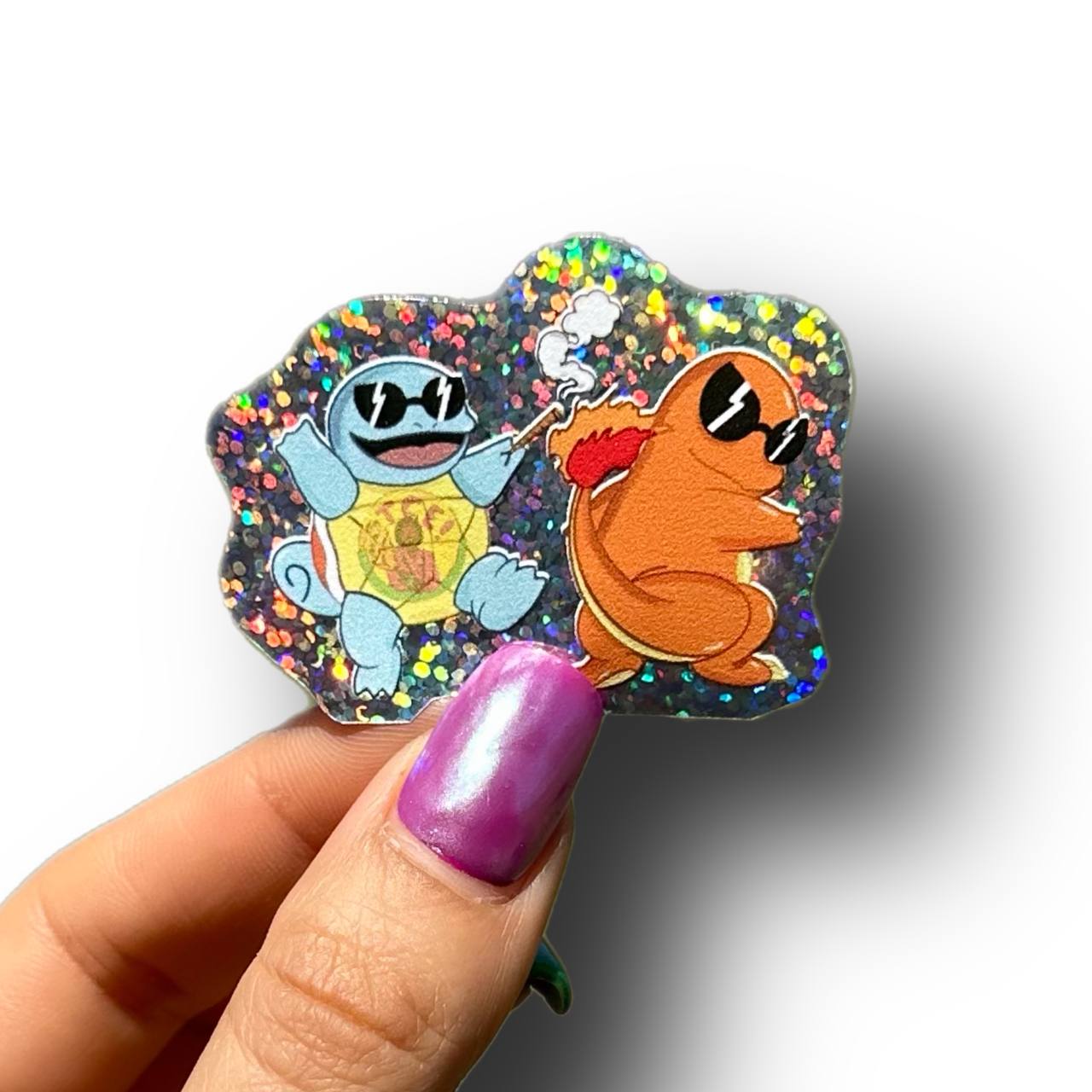 Sticker Charmander & Squirtle