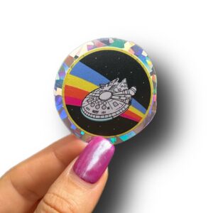 Sticker Millennium Falcon "Dark Side on the Moon"
