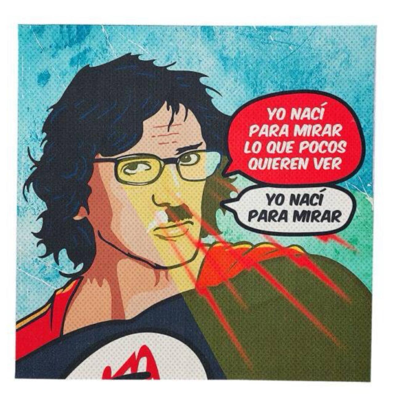 Alfombra Charly Garcia