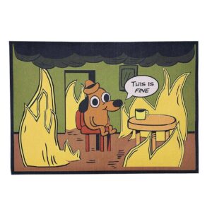 Alfombra This is Fine