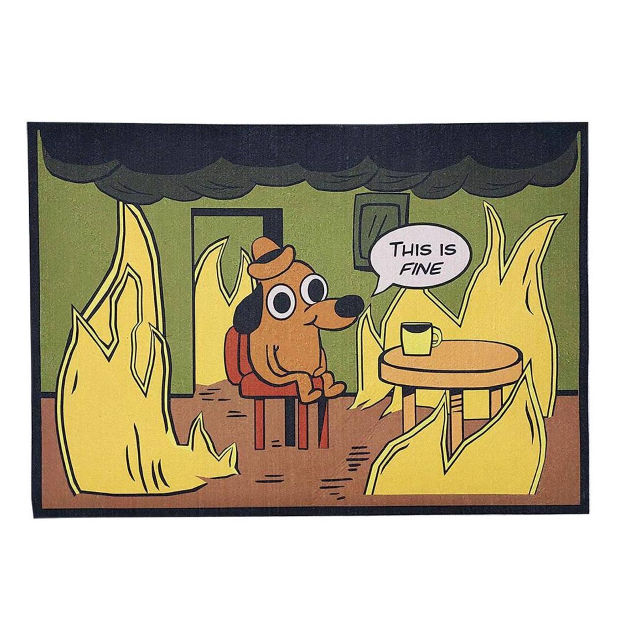 Alfombra This Is Fine