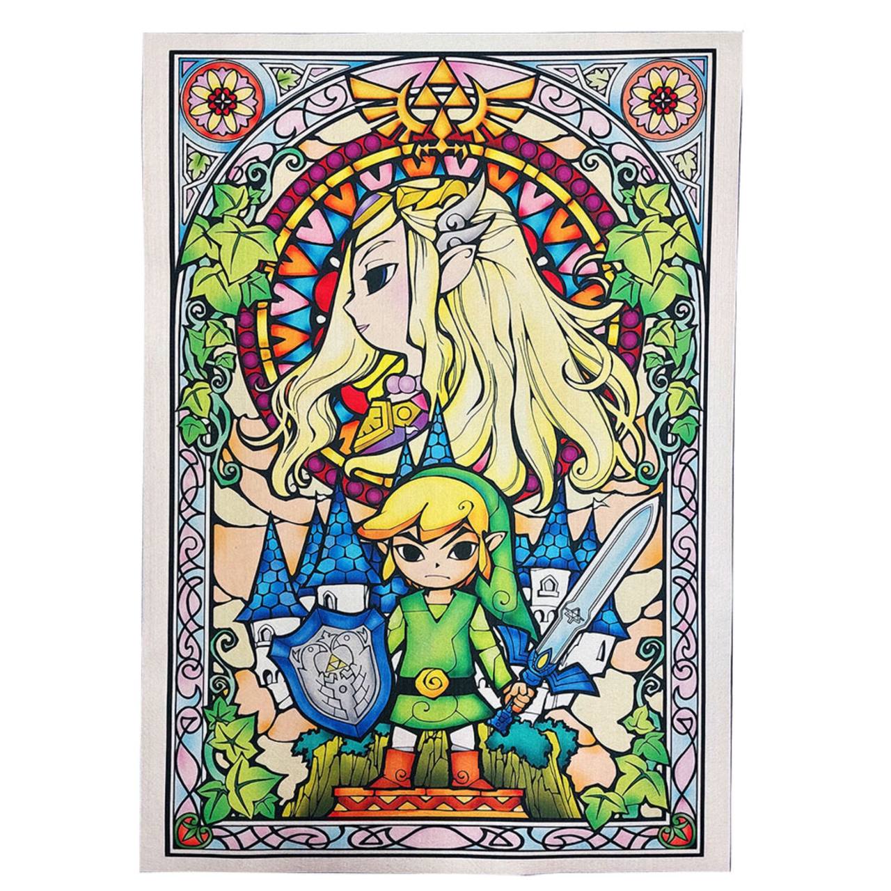 Alfombra Legend Of Zelda Glass
