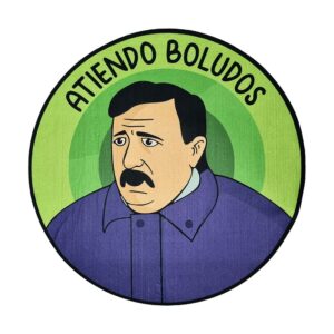 Alfombra Atiendo Boludos