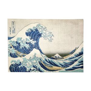 Alfombra La Gran Ola De Kanagawa