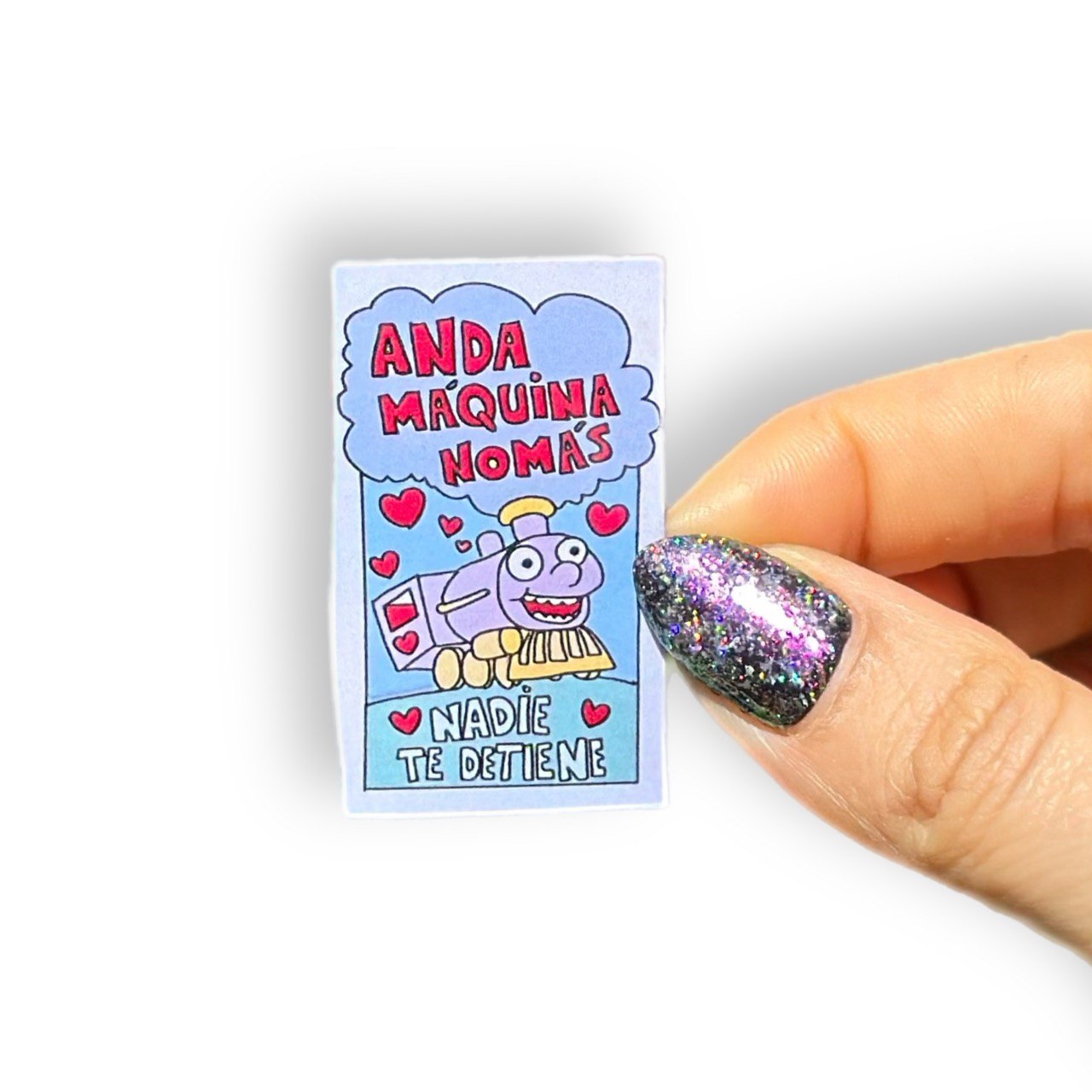Tatuaje Temporal “Anda Maquina Nomás”