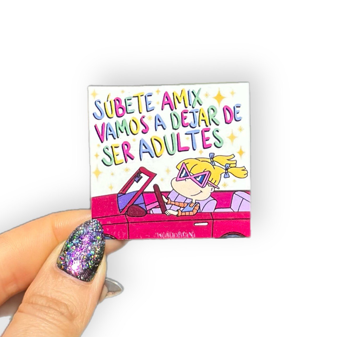 Tatuaje Temporal Angelica “Subete Amix”