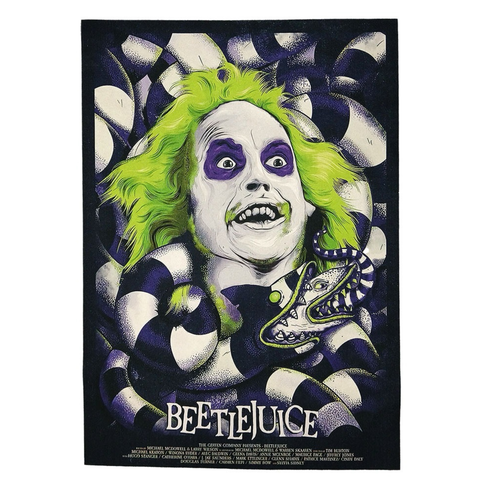 Cuadro Beetlejuice 30×45cm