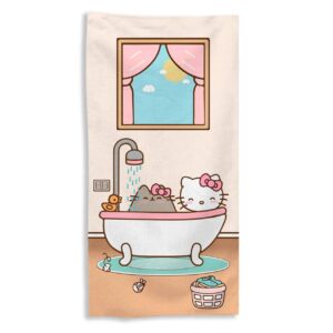 Toallon Pusheen & Kitty