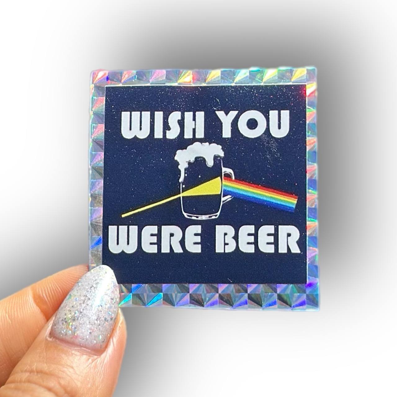 Sticker Wish You Were Beer (Pink Floyd)