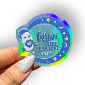 Sticker Messi, Capitan Del Espacio