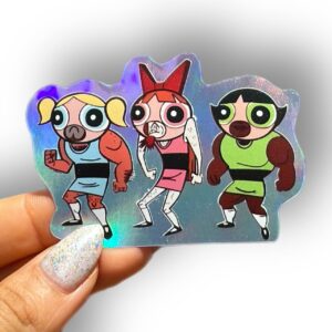 Sticker Impostores (Chicas superpoderosas)