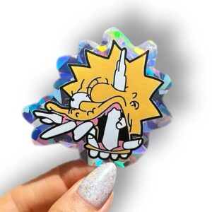 Sticker Lisa Necesita Frenos