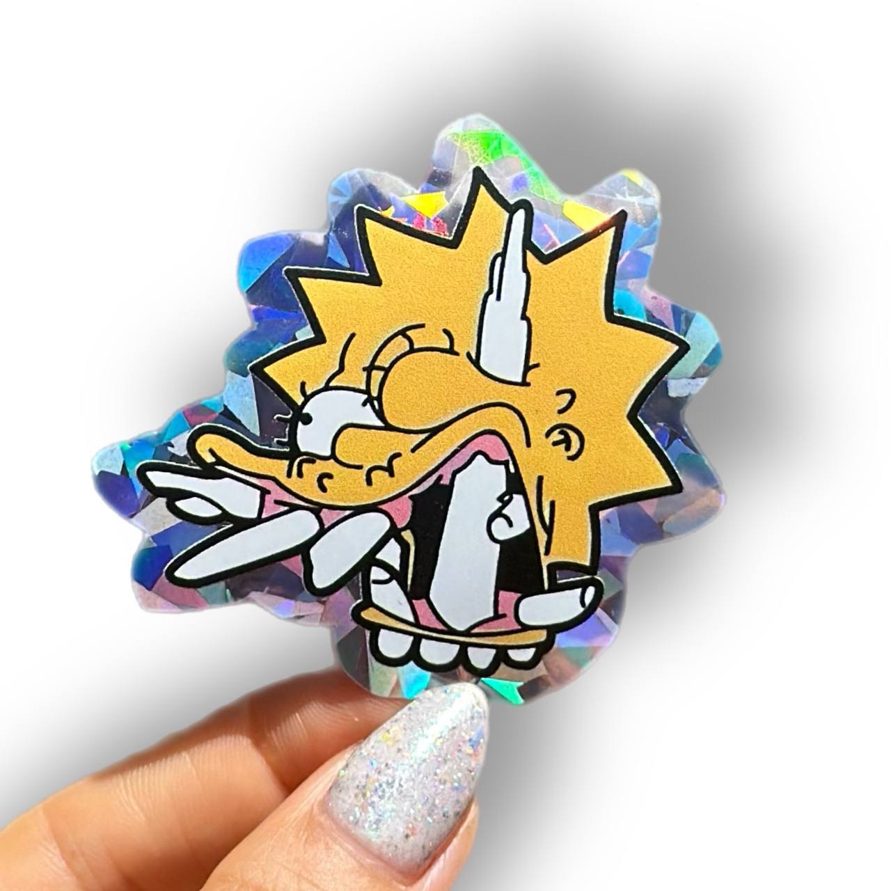 Sticker Lisa Necesita Frenos