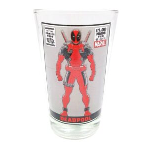 Vaso Vidrio Deadpool