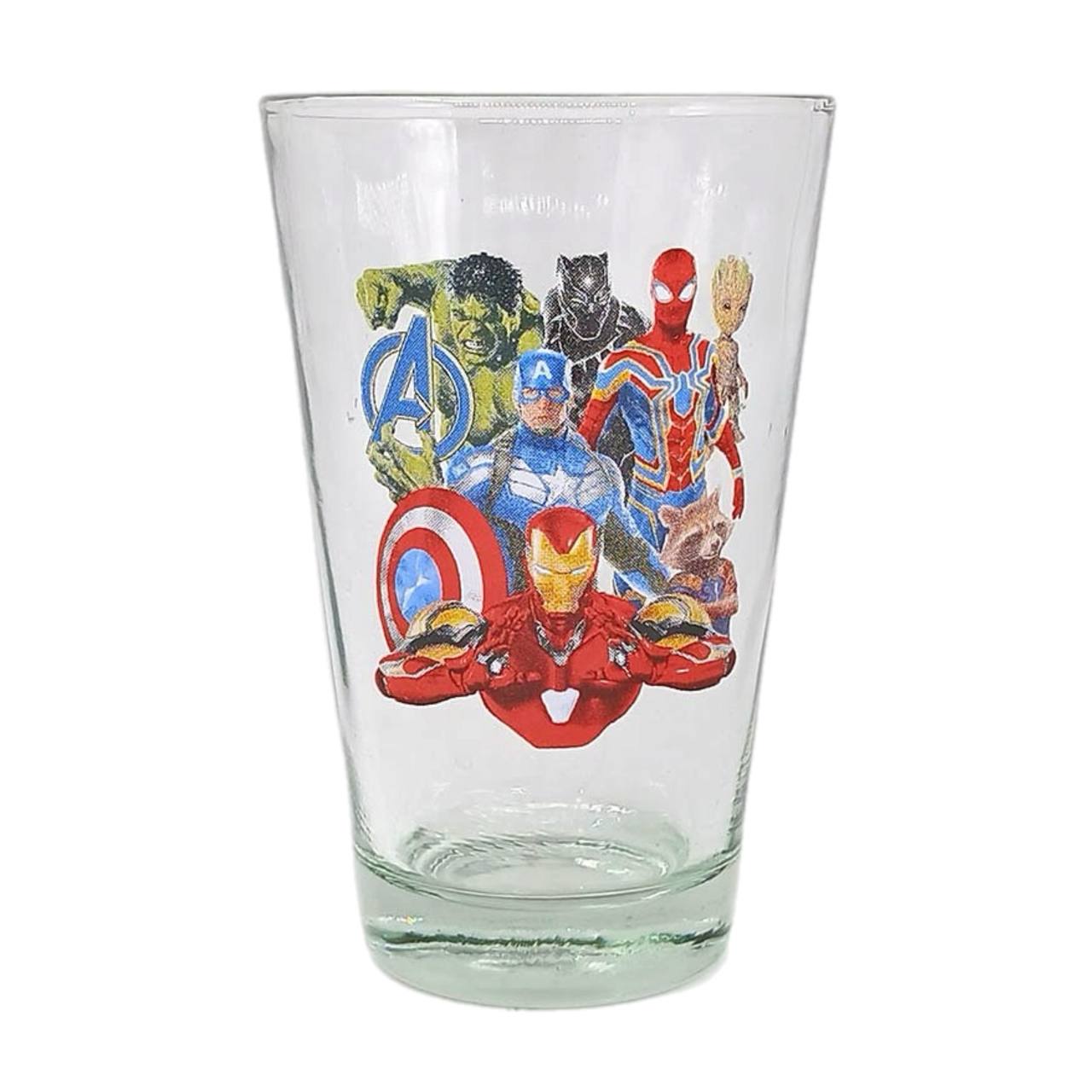 Vaso Vidrio Avengers