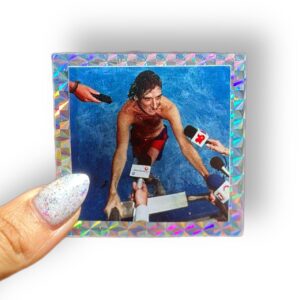 Sticker Charly "Me tire por vos"