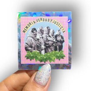 Sticker "Memoria, Verdad y Justicia"