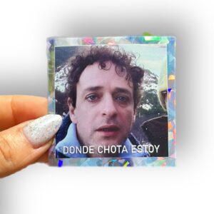 Sticker Cerati “Donde chota estoy?”