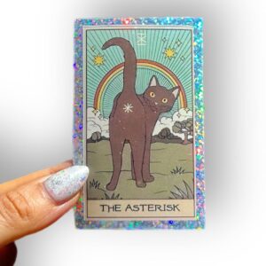 Sticker Gatito "The Asterisk"