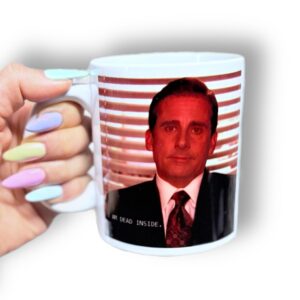 Taza Michael Scott "Im Dead Inside"