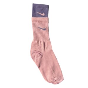 Medias Nike Doble (Rosa y Violeta)