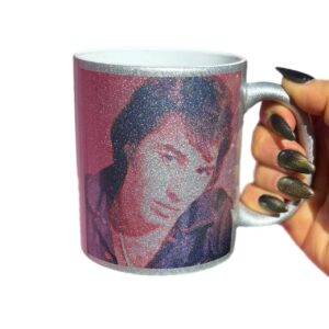 Taza Glitter Plateada Sandro 8