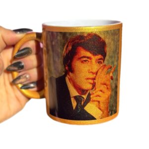 Taza Glitter Dorada Sandro 1
