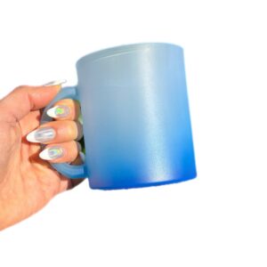 Taza Esmerilada Azul