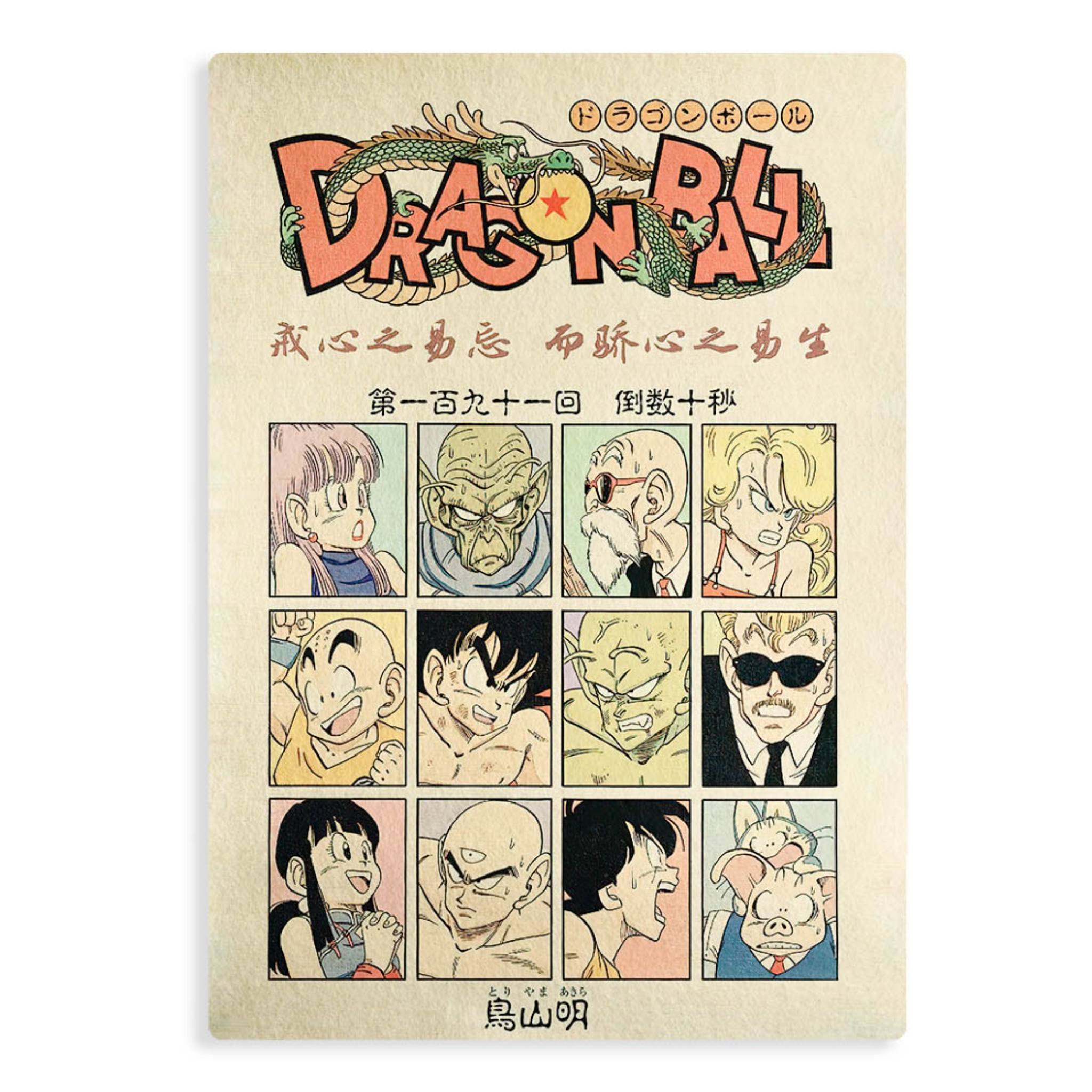 Alfombra Dragon Ball Manga