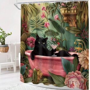 Cortina de Baño - Spa Gatuno