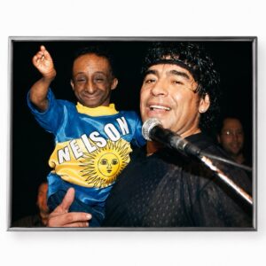 Cuadro 15x20 - Maradona & Nelson