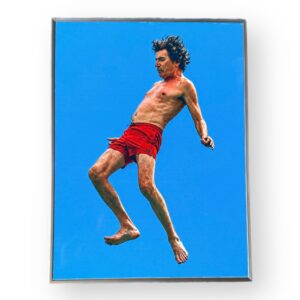 Cuadro 15x20 Doble Cara - “Charly-Me tiré por vos”