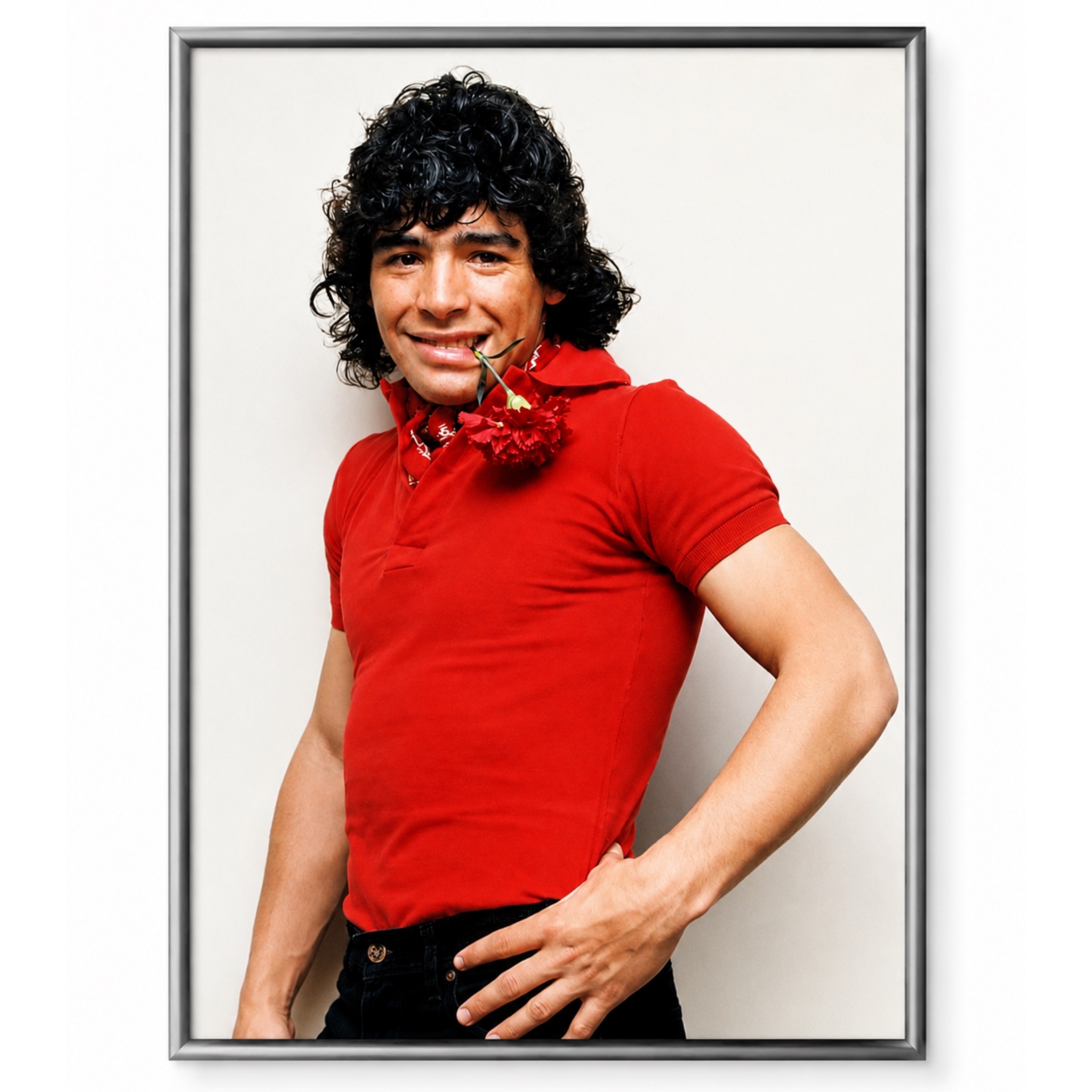 Portarretrato 15×20 Simple Faz – Maradona Galán