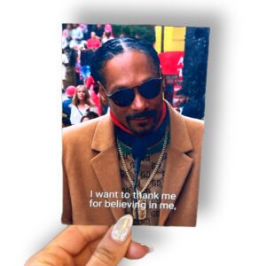 Placa Aluminio 10x15cm - Snoop Dogg