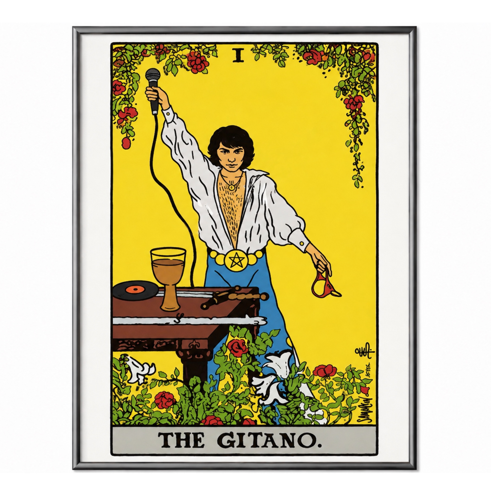Cuadro 15x20 - Sandro Tarot