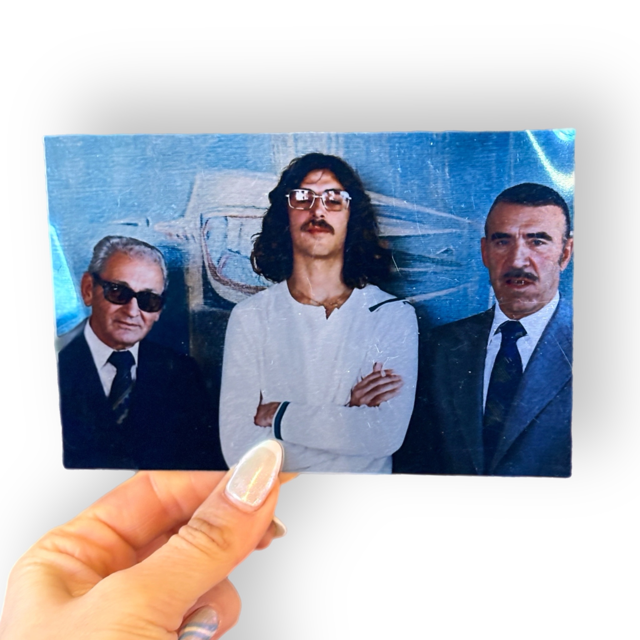 Placa Aluminio 10x15cm – Pugliese, Charly & Edelmiro